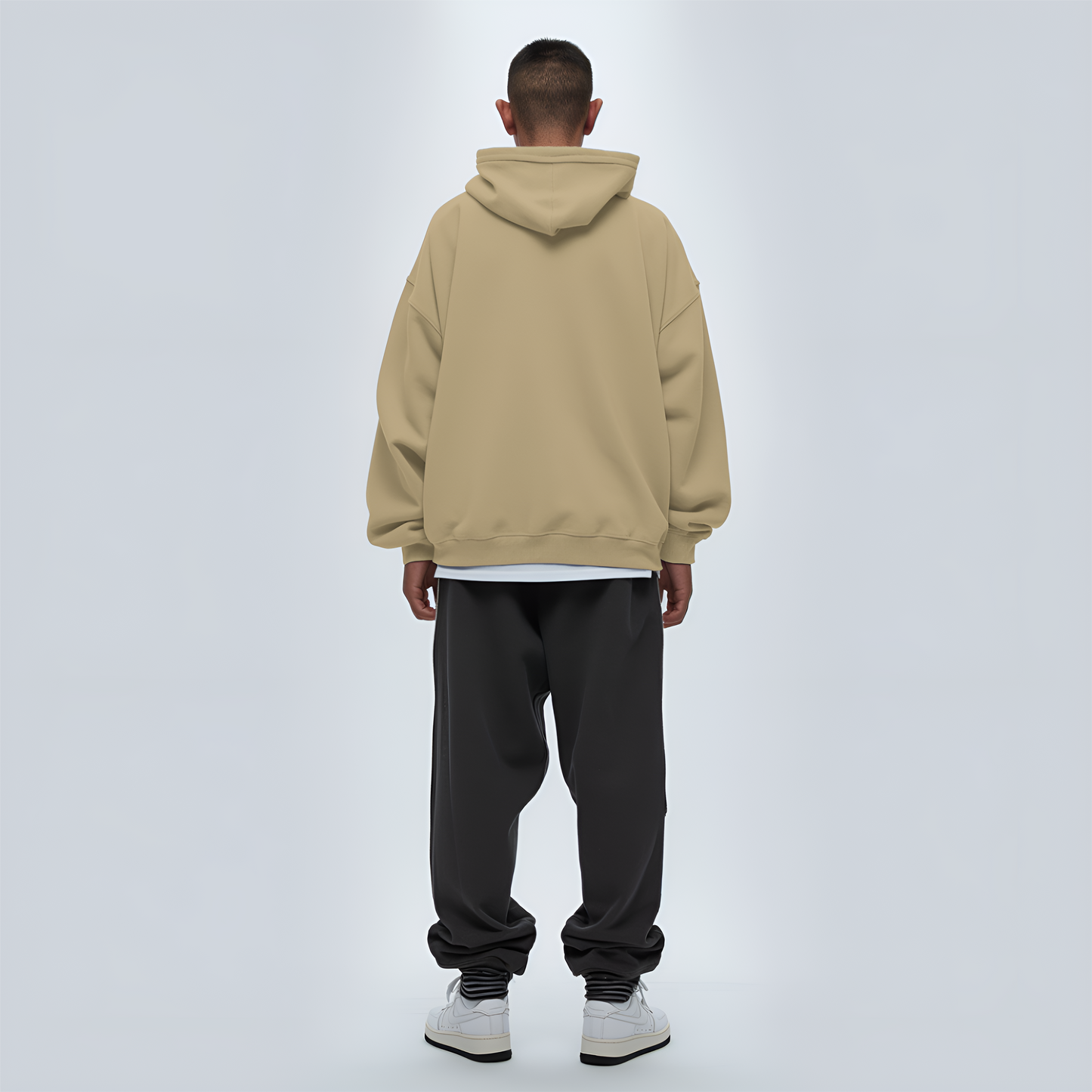 Essentials Oversized Hoodie - Beige