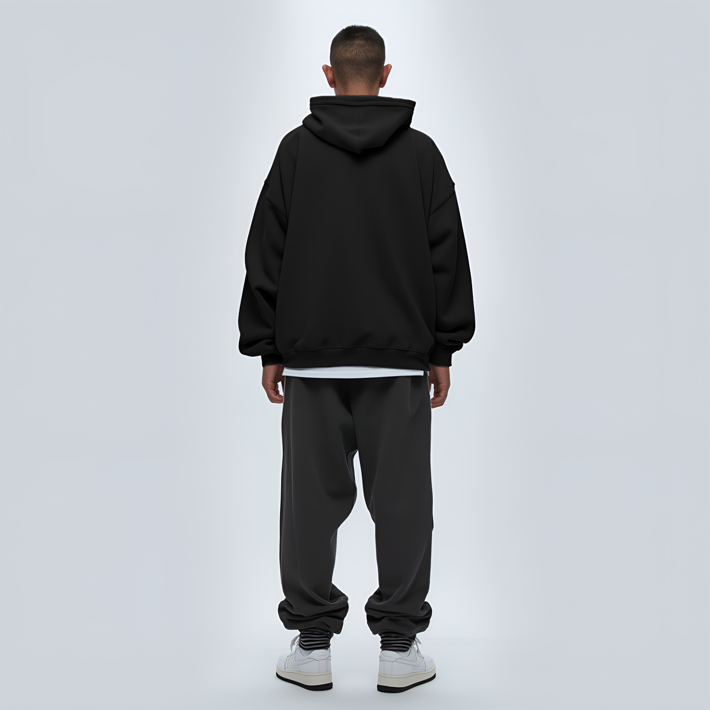 Essentials Oversized Hoodie - Black