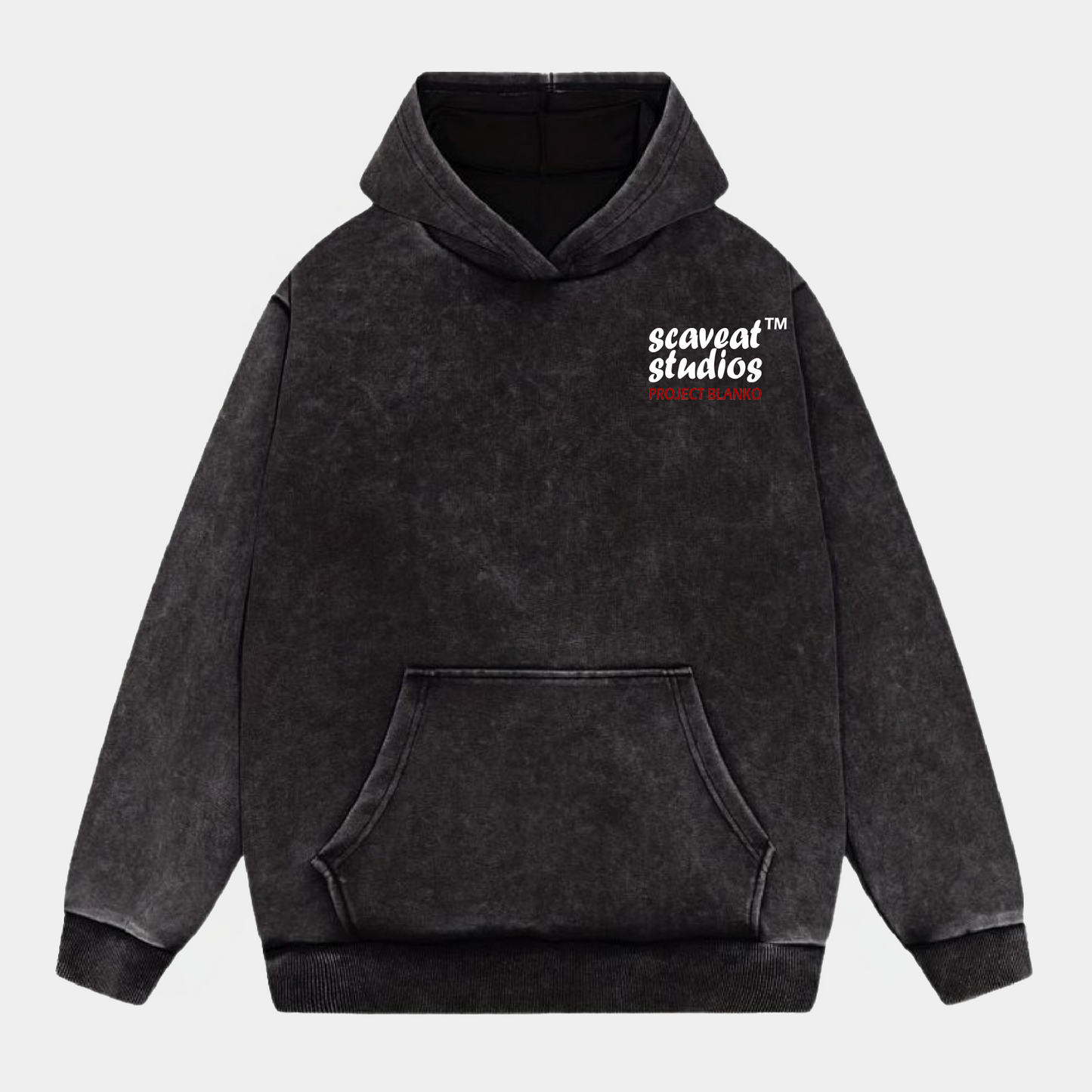 Lost Souls Oversized Hoodie - Vinatge Black