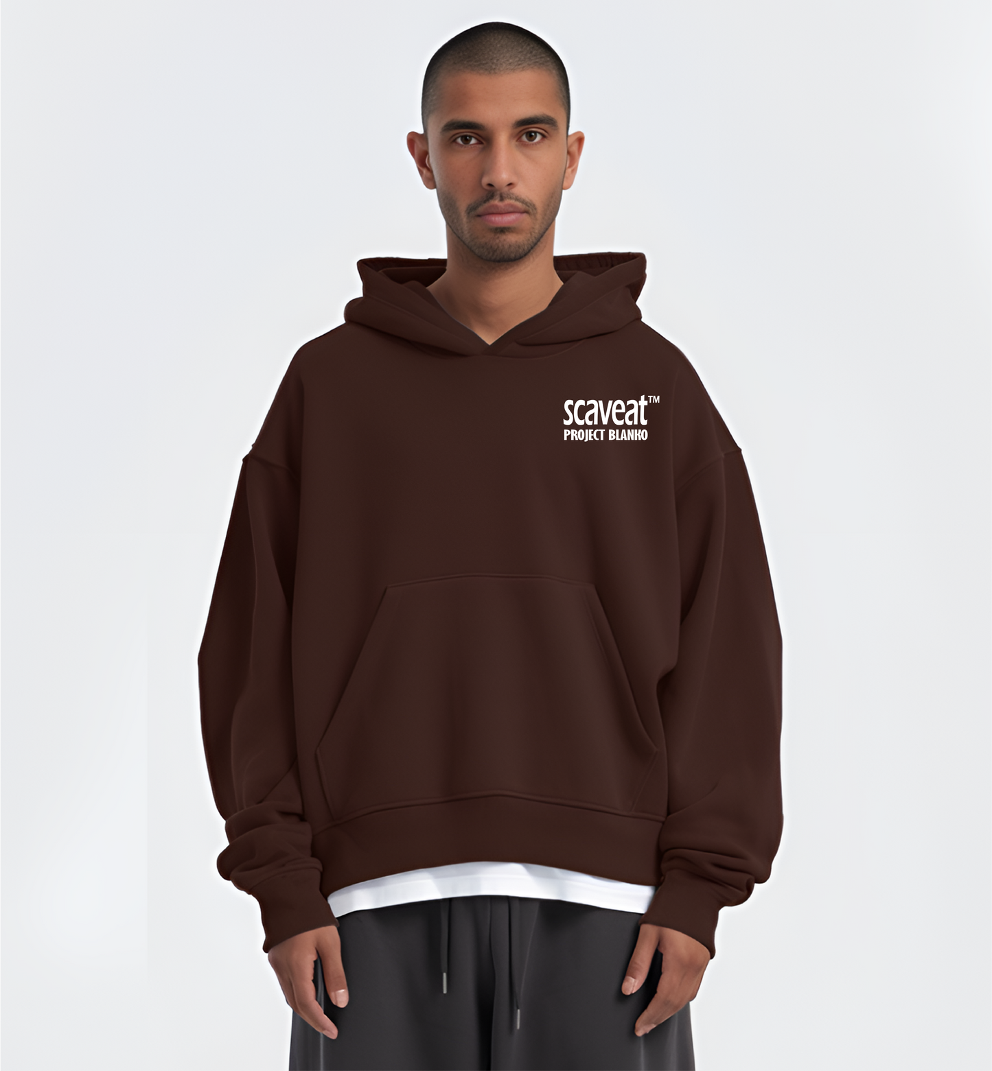 Essentials Oversized Hoodie - Brown